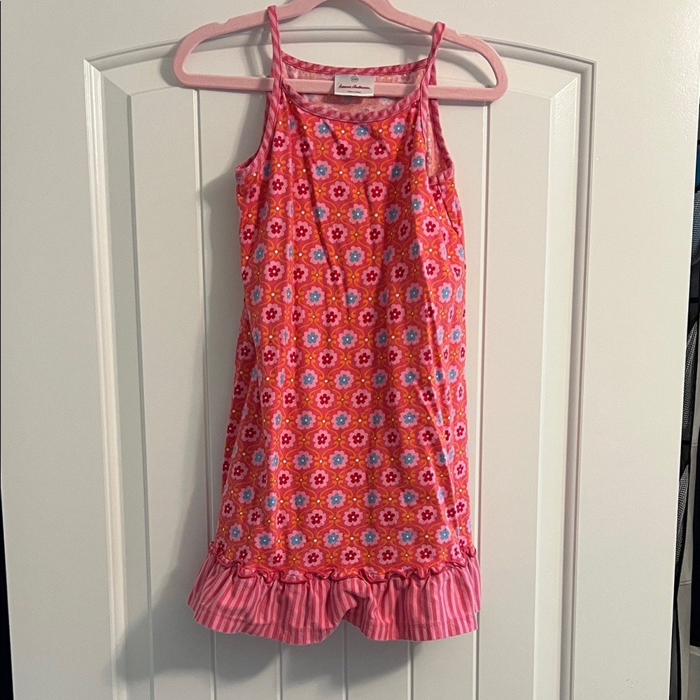 Hanna Andersson 100% cotton girls maxi dress size 5